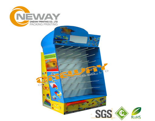 Cardboard Display Stands , Necklace Jewelry Stand Cardboard Display Stands
