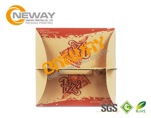 Hand Made Recycle E Flute Printed Food Packaging Boxes , Corrugated Pizza Boxes