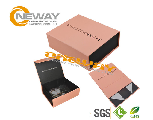 Offset Printing Collapsible Paper Box Embossing Finish Boutique Packaging Boxes