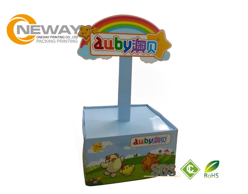 Environmentally Friendly Cardboard Display Stands , Counter Display Boxes Cardboard