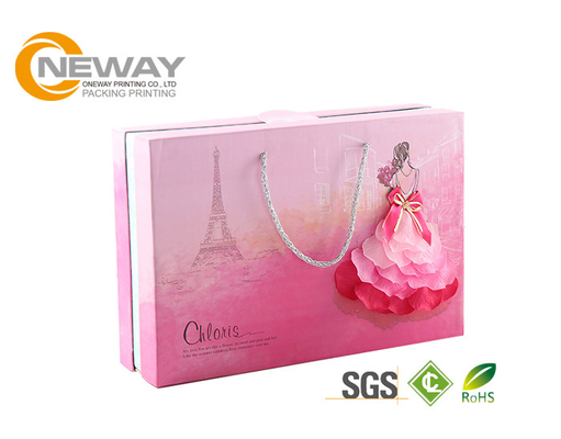 Decorative Elegent Design Flower Gift Box Packaging Environment Friendly