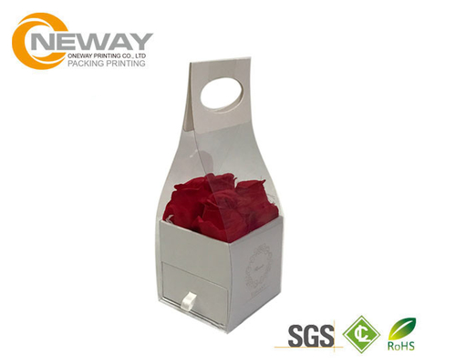 Food Grade Lovely Beautiful Gift Boxes Cmyk / Pantone Color For Fresh Flower