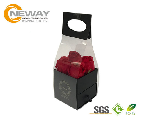 Food Grade Lovely Beautiful Gift Boxes Cmyk / Pantone Color For Fresh Flower