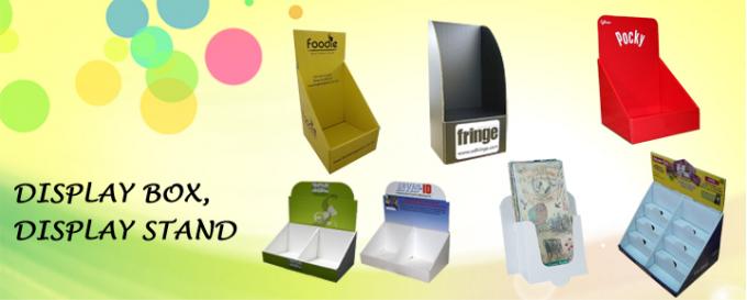 2016 OEM özel oluklu mukavva stand, kağıt sergi standı, mukavva ekran, en uygun fiyata stand